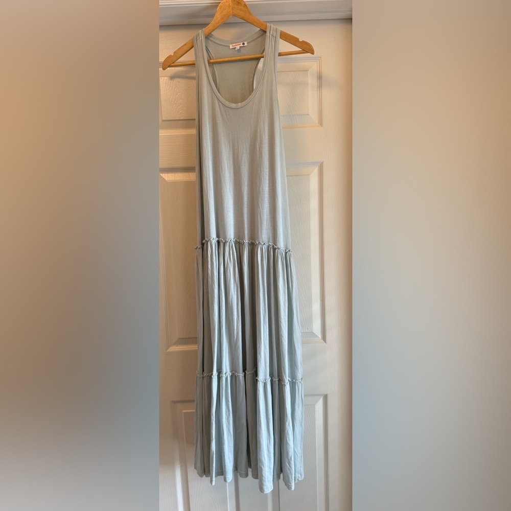 Sundry Women's Size Small Sleeveless Maxi Dress Light Blue